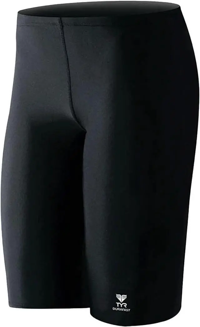Main image of TYR Men's Durafast One Jammer Swimsuit, Black, Size 38