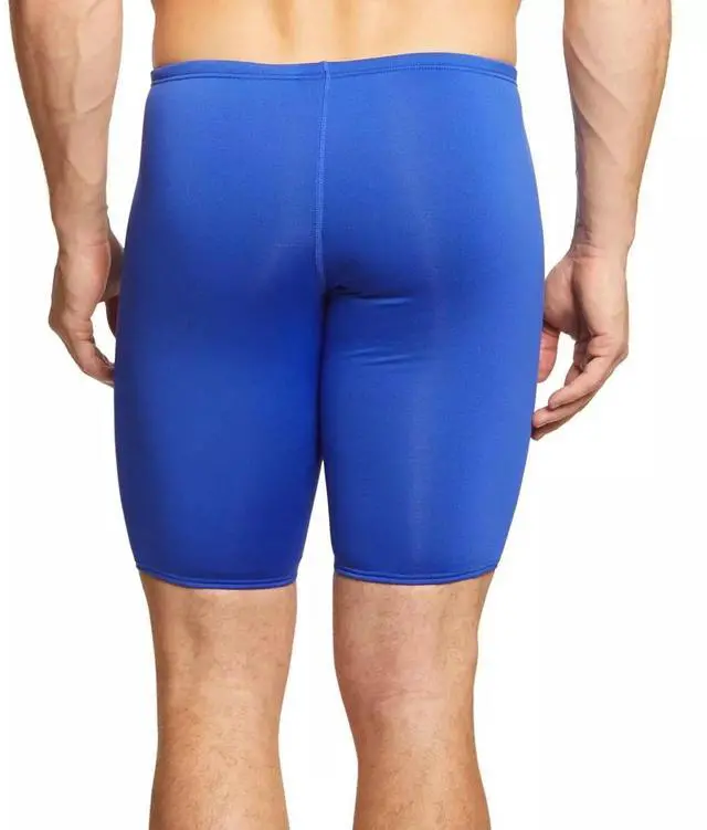 Alt view image 2 of 3 - TYR Men's Durafast Elite Solid Jammer Swimsuit, Royal, Size 30