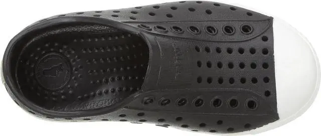 Alt view image 5 of 6 - Native Kid's Jefferson Slip-On Sneakers, Jiffy Black/Shell White, Size C7 M US