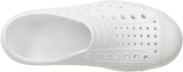 Alt view image 4 of 7 - Native Jefferson Child Waterproof Slip-On Sneakers - Shell White, Size C9 M US