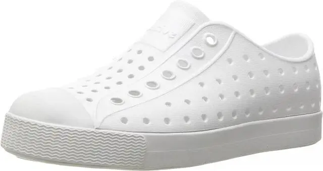 Main image of Native Jefferson Child Waterproof Slip-On Sneakers - Shell White, Size C9 M US