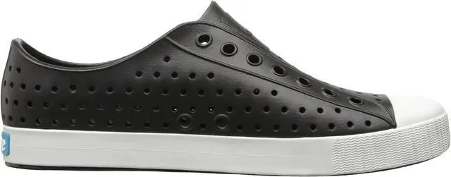 Alt view image 4 of 5 - Native Jefferson Unisex Waterproof Slip-On Regular Shoes, Jiffy Black/Shell White, Size 8 Women/6 Men