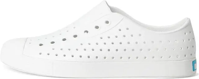Alt view image 3 of 5 - Native Jefferson Unisex Waterproof Slip-On Regular Shoes, Shell White/Shell White, Size 9 Women/7 Men