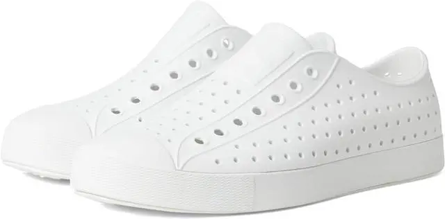 Alt view image 2 of 5 - Native Jefferson Unisex Waterproof Slip-On Regular Shoes, Shell White/Shell White, Size 9 Women/7 Men