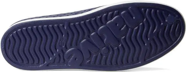 Alt view image 5 of 5 - Native Jefferson Unisex Waterproof Slip-On Regular Shoes, Regatta Blue/Shell White, Size 8 Women/6 Men