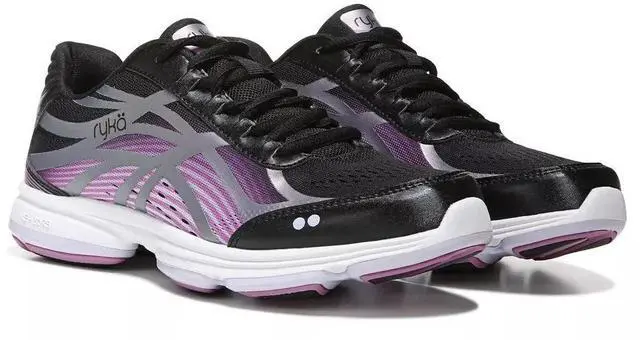 Alt view image 2 of 7 - Ryka Women's Comfortable Devotion Plus 3 Walking Shoe, Black - Size 8.5