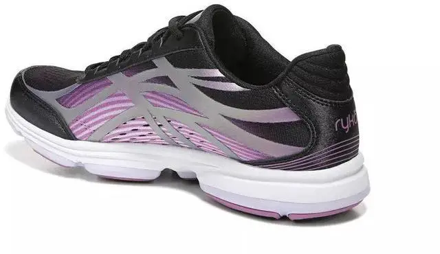 Alt view image 6 of 7 - Ryka Women's Comfortable Devotion Plus 3 Walking Shoe, Black - Size 8.5
