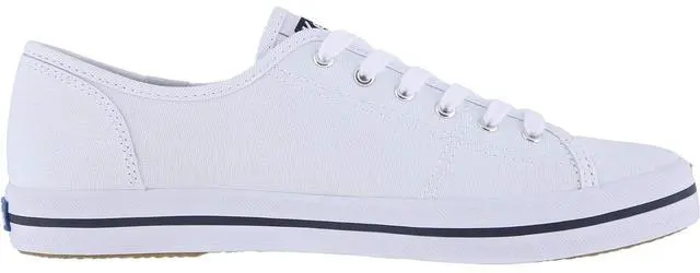 Alt view image 6 of 7 - Keds Women's Kickstart Seasonal Solid Canvas Sneaker, White, Size 9.5
