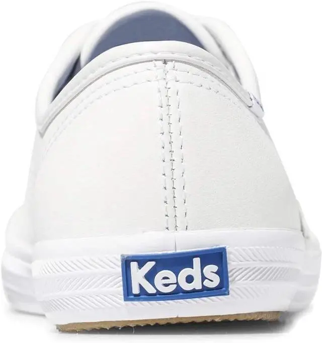 Alt view image 6 of 6 - Keds WH45750 Women's Champion Leather Lace-Up Sneakers, White, Size 9.5