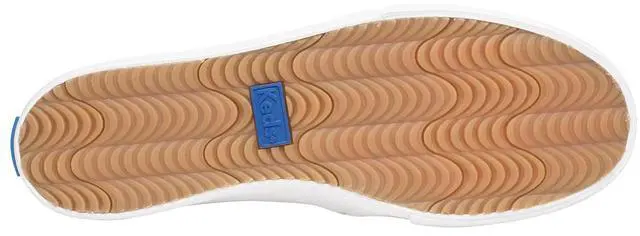 Alt view image 6 of 7 - Keds Women's Double Decker Slip-on Regular Leather Sneakers, White, Size 8.5