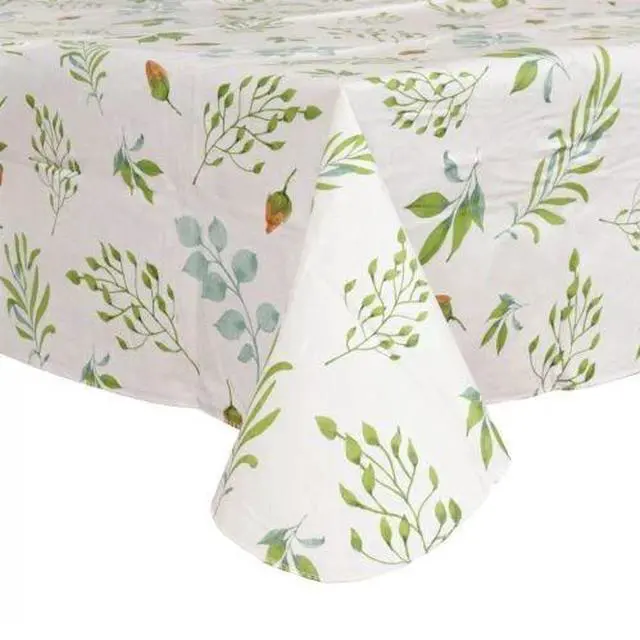 Alt view image 5 of 7 - Elrene Home Fashions Camilla's Garden Waterproof, Tablecloth, Oblong (Rectangle), 60" x 102"