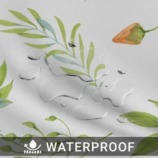 Alt view image 3 of 7 - Elrene Home Fashions Camilla's Garden Waterproof, Tablecloth, Round, 70" x 70"