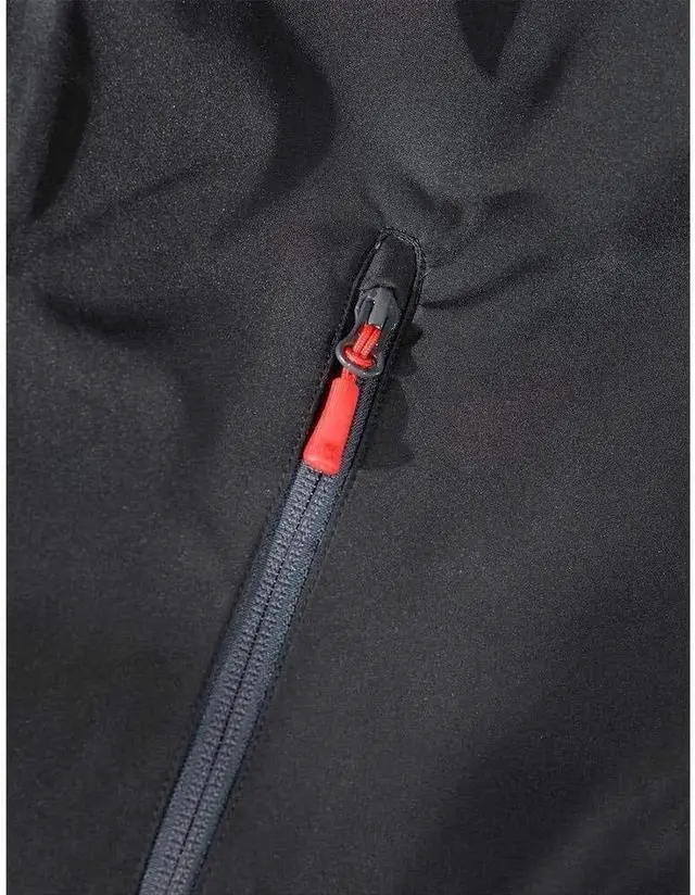 Alt view image 5 of 5 - Helly Hansen Men's Crew Midlayer Sailing Jacket, Black, Size XXLarge
