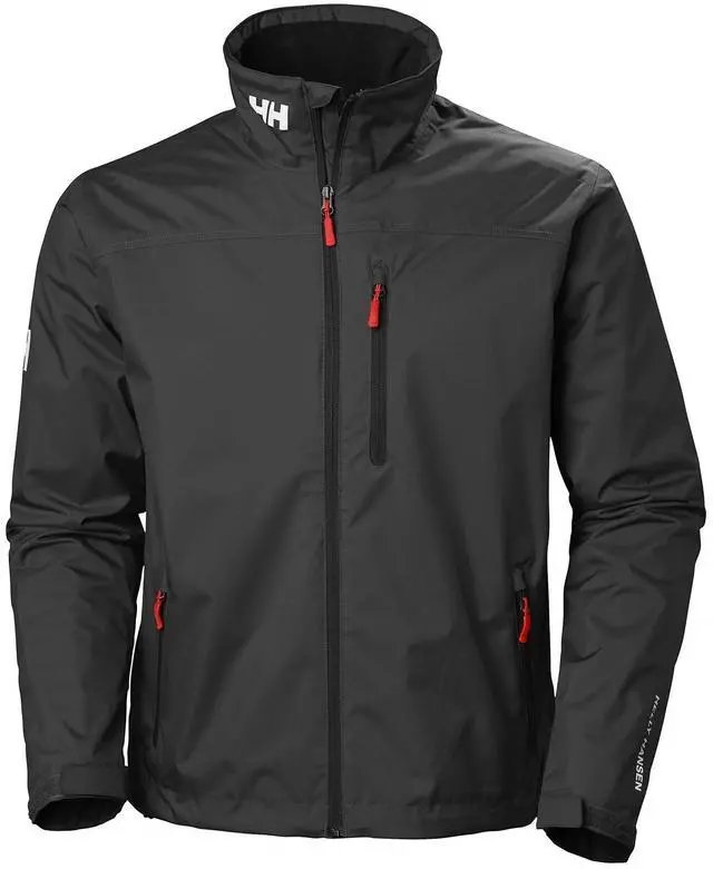 Main image of Helly Hansen Men's Crew Midlayer Sailing Jacket, Black, Size XXLarge