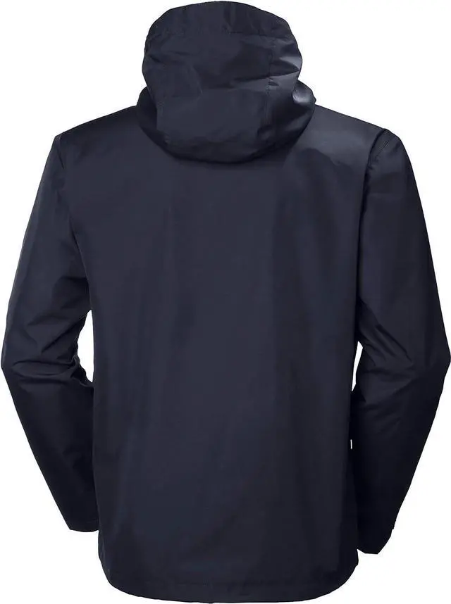 Alt view image 3 of 3 - Helly Hansen 62047 Men's Standard Seven J Rain Jacket, Navy - XLarge