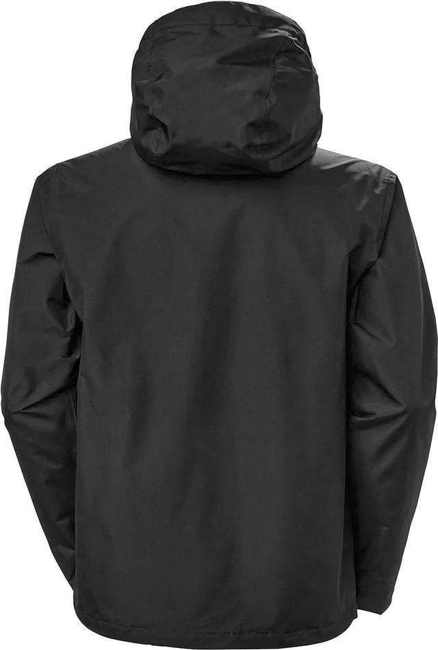 Alt view image 6 of 6 - Helly Hansen 62047 Men's Standard Seven J Rain Jacket, Black - XXLarge