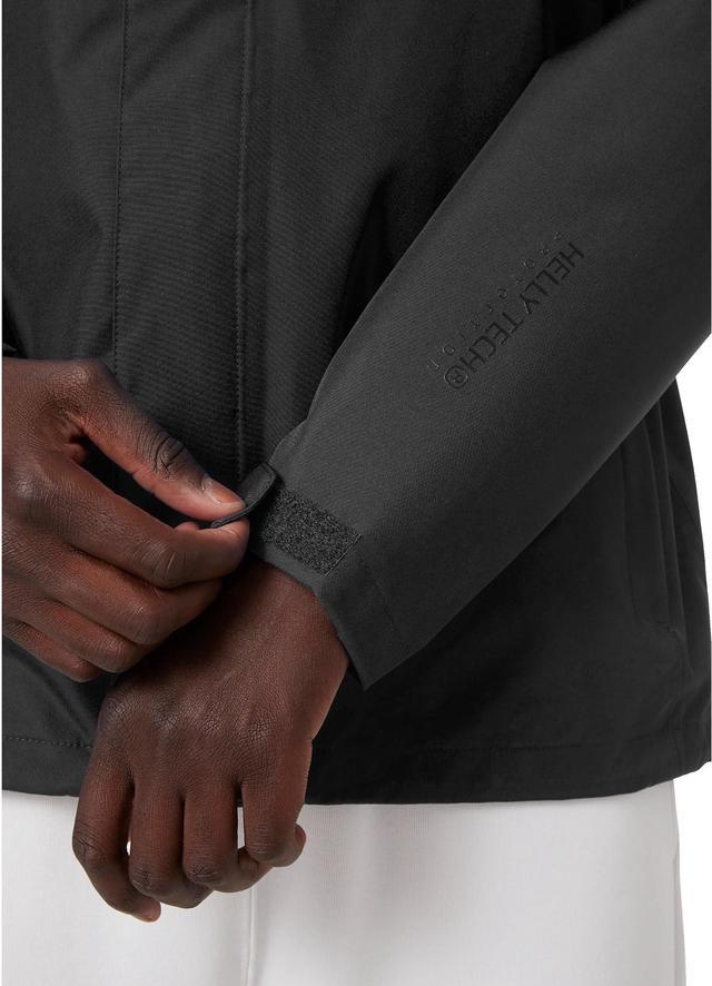 Alt view image 5 of 6 - Helly Hansen 62047 Men's Standard Seven J Rain Jacket, Black - XXLarge