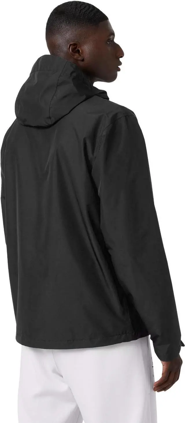 Alt view image 4 of 6 - Helly Hansen 62047 Men's Standard Seven J Rain Jacket, Black - Medium