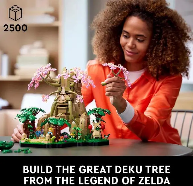 Alt view image 3 of 9 - LEGO The Legend of Zelda Great Deku Tree 2 in1 Building Set, 2500 Pcs, Age 18+