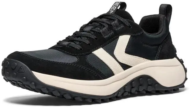 Main image of KEEN Women's KS86 Durable Retro Style Regular Sneaker, Black/Birch, Size 10