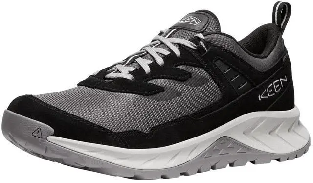 Main image of KEEN Men's Hightrail Low Height Regular Hiking Shoes, Black/Vapor, Size 8
