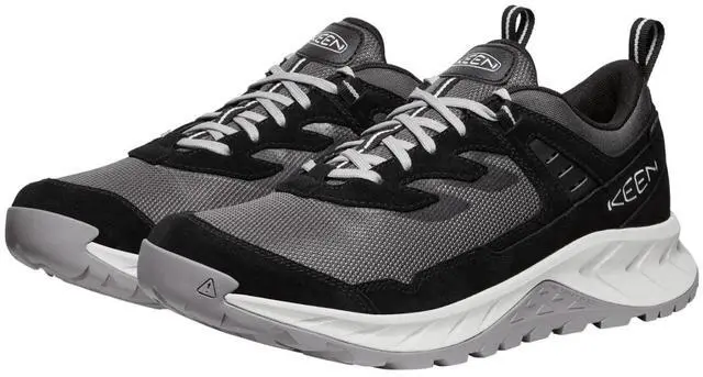 Alt view image 2 of 7 - KEEN Men's Hightrail Low Height Regular Hiking Shoes, Black/Vapor, Size 8