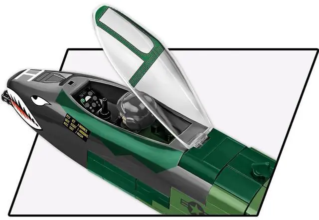 Alt view image 5 of 7 - COBI Armed Forces A-10 Thunderbolt II Warthog Aircraft Building Sets, 667 Pieces