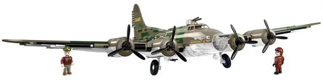 Alt view image 3 of 7 - COBI 5749 WWII Boeing B-17F Flying Fortress Building Sets, 1376 Pieces, Age 10+