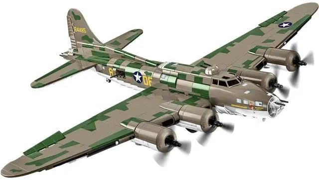 Alt view image 2 of 7 - COBI 5749 WWII Boeing B-17F Flying Fortress Building Sets, 1376 Pieces, Age 10+