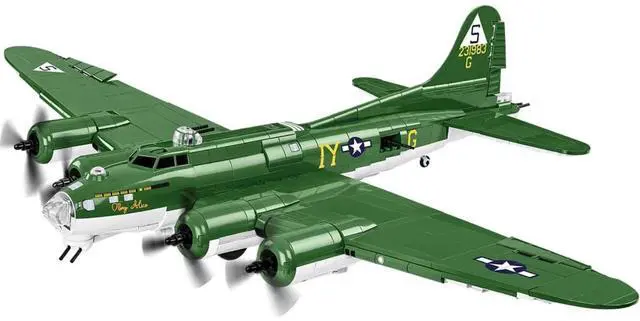 Alt view image 2 of 7 - COBI WWII Boeing B-17F Flying Fortress Aircraft Building Sets, 1210 Pcs, Age 10+