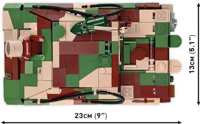 Alt view image 7 of 7 - COBI Historical Collection WWII 38 cm Sturmmörser Sturmtiger, 1100 Pieces