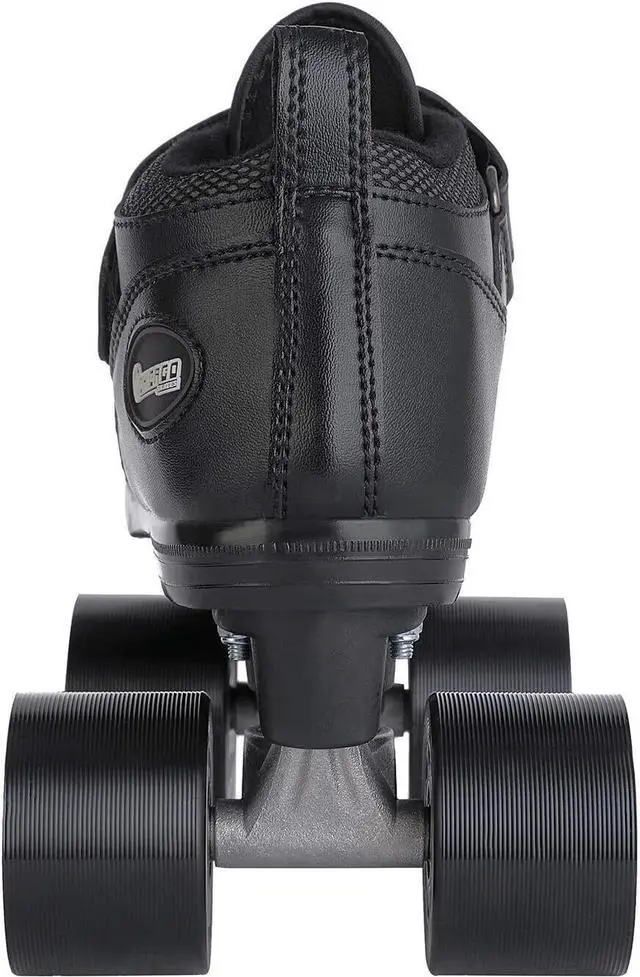 Alt view image 3 of 4 - Chicago Unisex Bullet Speed Regular Roller Skate Lace-Up - Black, Size 8