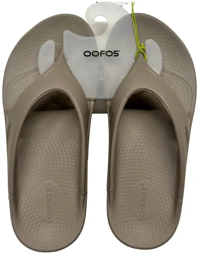 Main image of OOFOS Unisex OOriginal Thong Lightweight Regular Sandal, Nomad, Size M7/W9