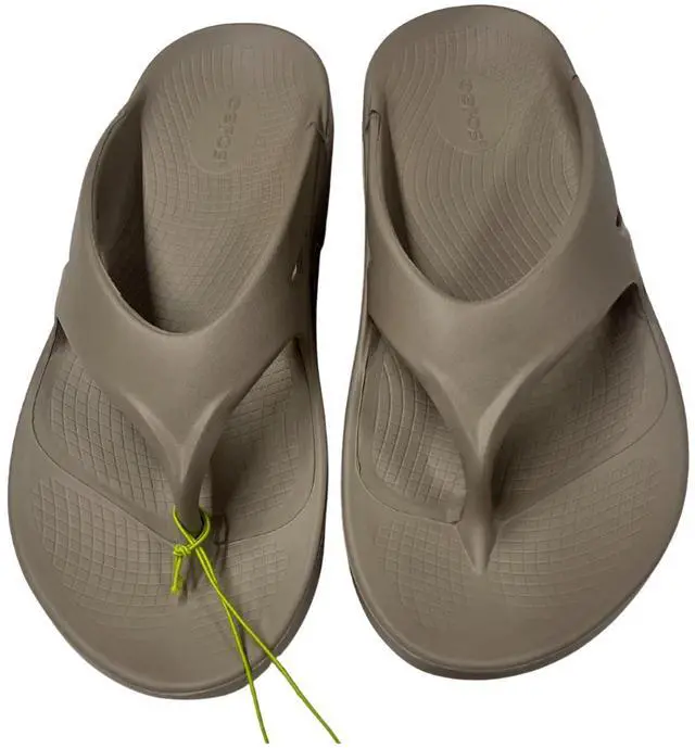 Alt view image 2 of 4 - OOFOS Unisex OOriginal Thong Lightweight Regular Sandal, Nomad, Size M7/W9
