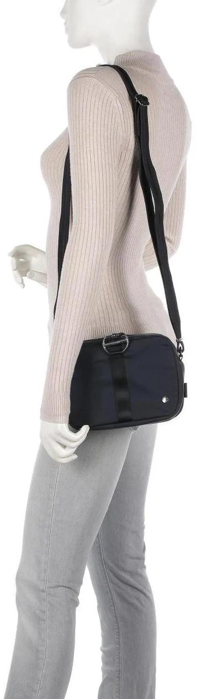 Alt view image 4 of 6 - Pacsafe Women's Citysafe CX Anti-Theft Square Crossbody Handbag, 2.4Liter, Black
