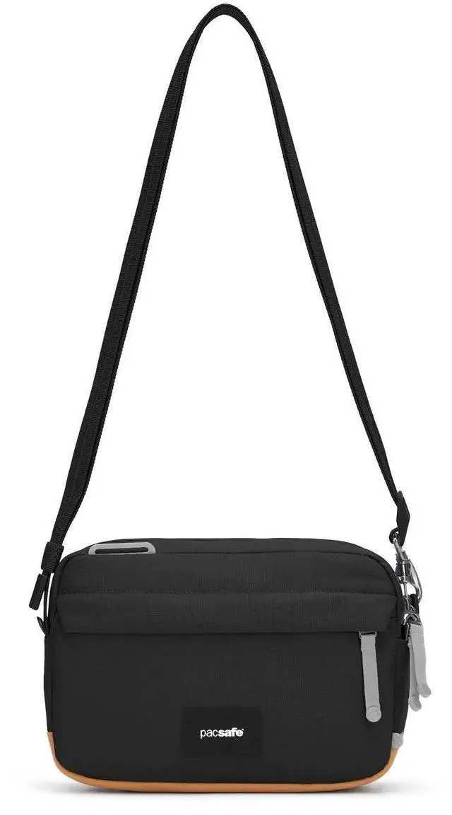 Alt view image 3 of 7 - Pacsafe Women's Go Anti-Theft Adjustable Crossbody HandBag with Strap, Jet Black