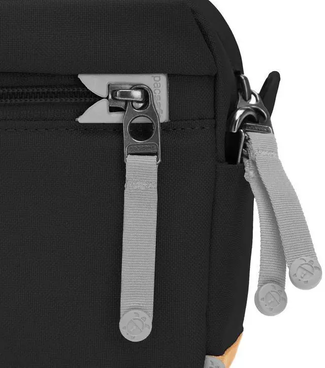 Alt view image 7 of 7 - Pacsafe Women's Go Anti-Theft Adjustable Crossbody HandBag with Strap, Jet Black