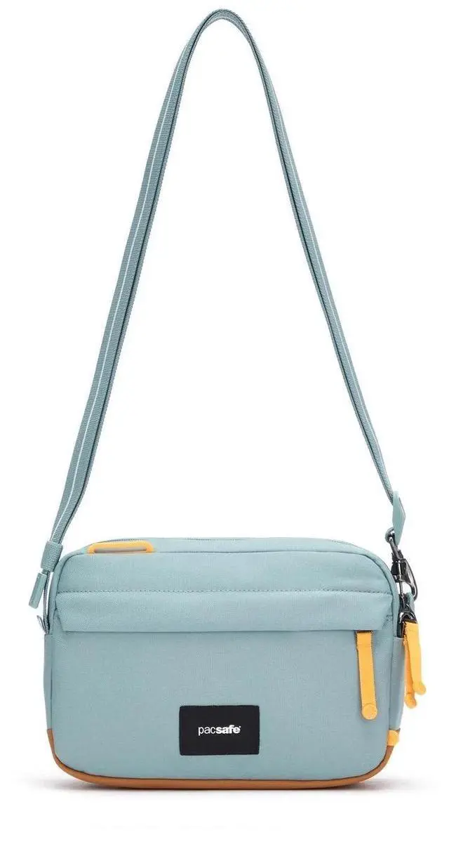 Alt view image 2 of 6 - Pacsafe Women's Go Anti-Theft Adjustable Crossbody HandBag, Fresh Mint