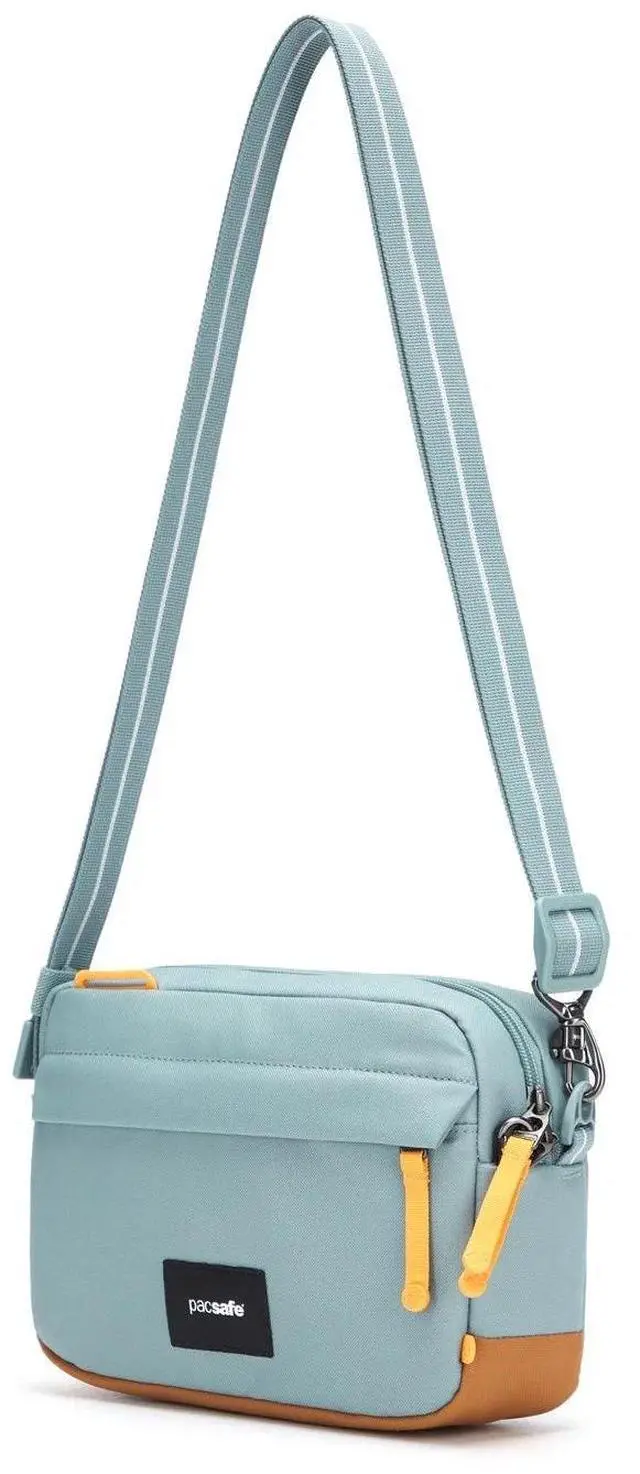 Alt view image 3 of 6 - Pacsafe Women's Go Anti-Theft Adjustable Crossbody HandBag, Fresh Mint