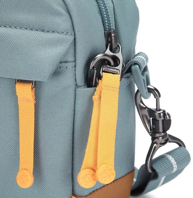Alt view image 5 of 6 - Pacsafe Women's Go Anti-Theft Adjustable Crossbody HandBag, Fresh Mint