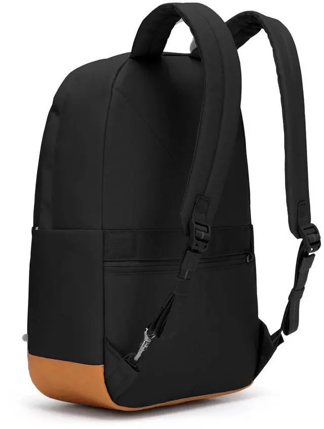 Alt view image 2 of 7 - Pacsafe Unisex Go Anti-Theft Adjustable 15" Laptop Backpack, 25L, Jet Black