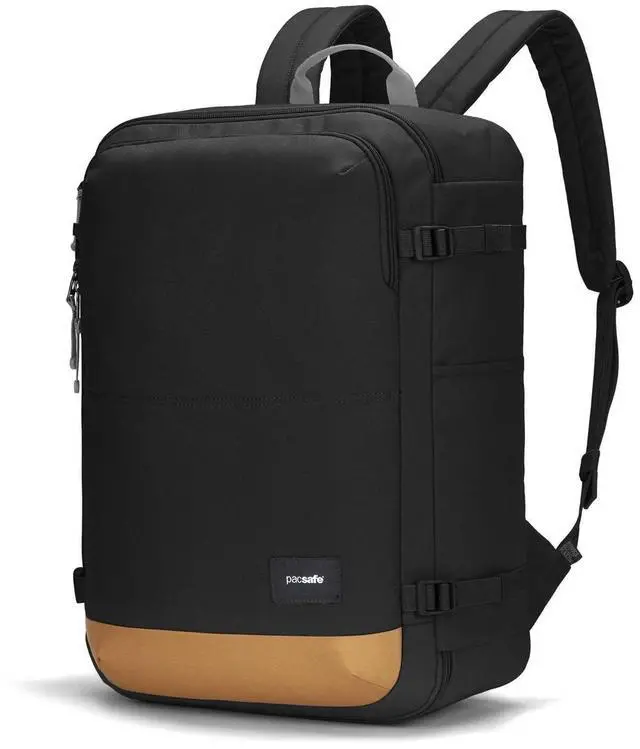 Main image of Pacsafe Unisex Go Anti-Theft Adjustable Carry-on Backpack, 34-Liter Jet Black