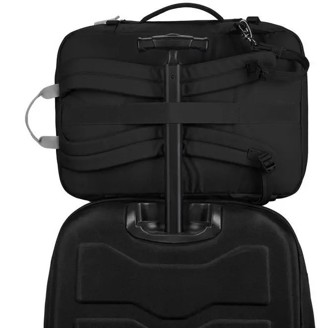 Alt view image 5 of 7 - Pacsafe Unisex Go Anti-Theft Adjustable Carry-on Backpack, 34-Liter Jet Black