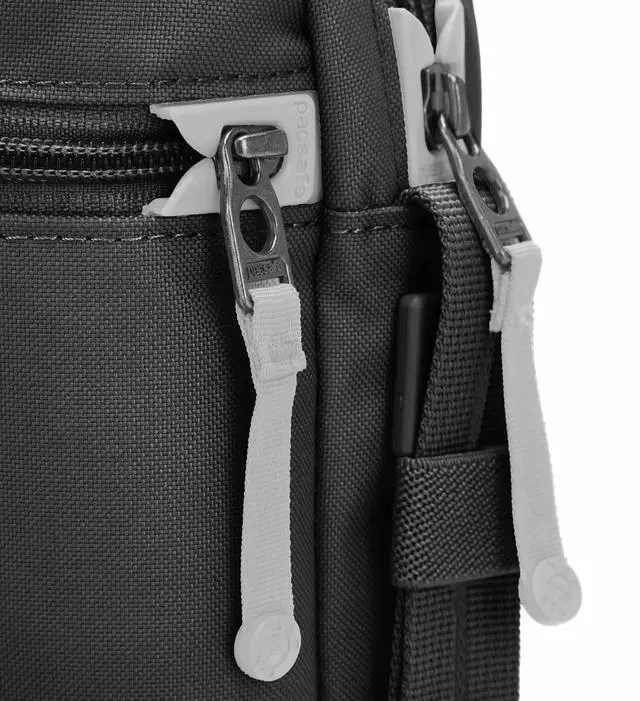 Alt view image 7 of 7 - Pacsafe Unisex Go Anti-Theft Adjustable Festival Crossbody Bag, Jet Black