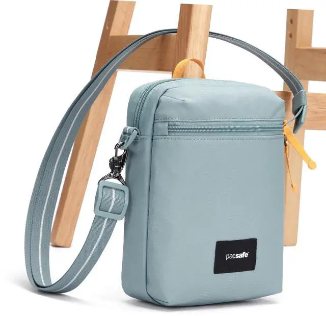 Alt view image 4 of 7 - Pacsafe Unisex Go Anti-Theft Adjustable Festival Crossbody Bag, Fresh Mint