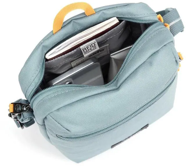 Alt view image 5 of 7 - Pacsafe Unisex Go Anti-Theft Adjustable Festival Crossbody Bag, Fresh Mint