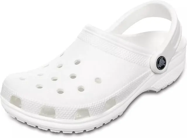 Main image of Crocs Unisex Classic Comfort Lightweight Casual Clogs, White, M15