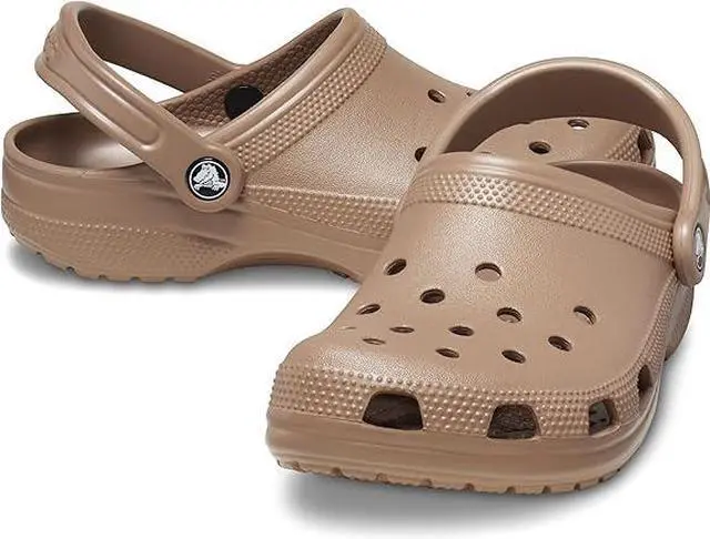 Alt view image 4 of 4 - Crocs Unisex Classic Comfort Lightweight Casual Clogs, Latte, M9W11