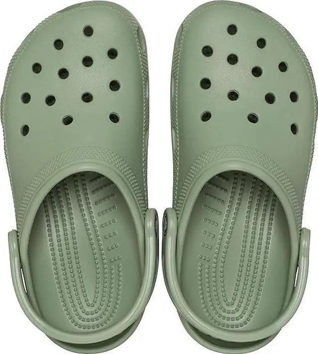 Alt view image 3 of 4 - Crocs Unisex Classic Comfort Lightweight Casual Clogs, Moss, M13