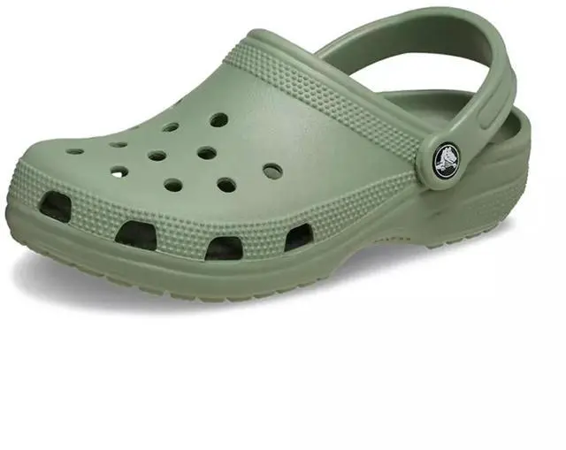 Main image of Crocs Unisex Classic Comfort Lightweight Casual Clogs, Moss, M13